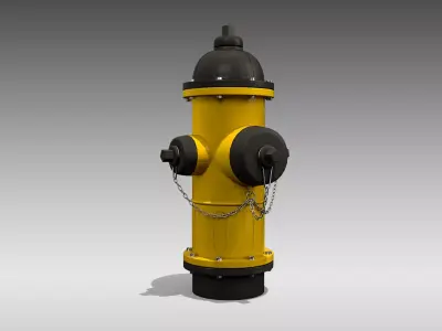Fire Hydrant 3D model
