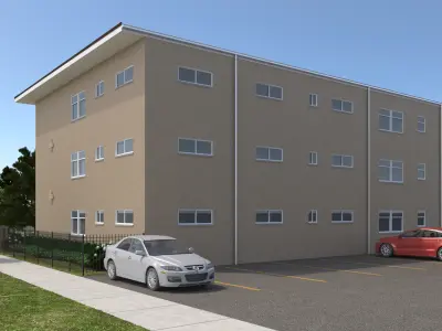 Apartment-001 3D model