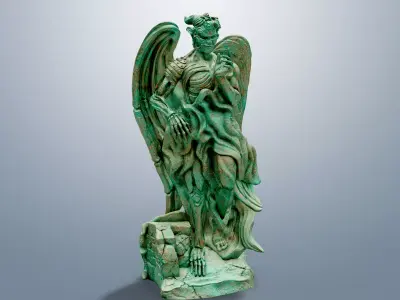 ANGEL AND DEMON 3D print model