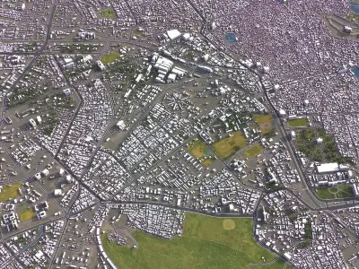 Jodhpur - 3D City Model Low-poly 3D model