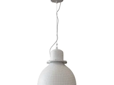 SVARTNORA Pendant lam  black38 cm 3D model
