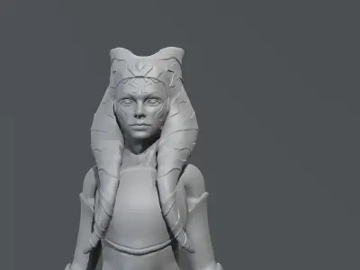 Ashley Eckstein -  Ahsoka Tano - Star Wars 3D print model
