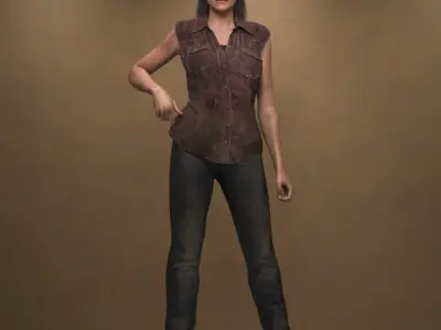 Survival Fighter Character and Outfit for Genesis 9