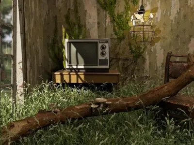 Butterfly Lamp  Free 3D model