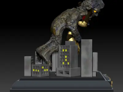 Spectreman - The Man-monster 3D print model