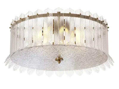 SELVAR CH Ceiling Chandelier Low-poly 3D model