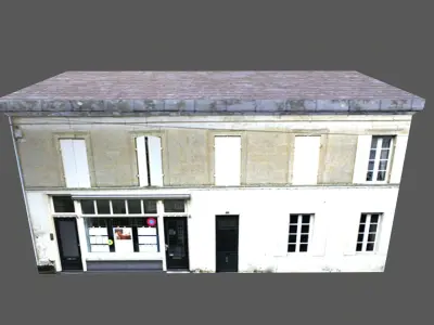 Building Lowpoly Low-poly 3D model get