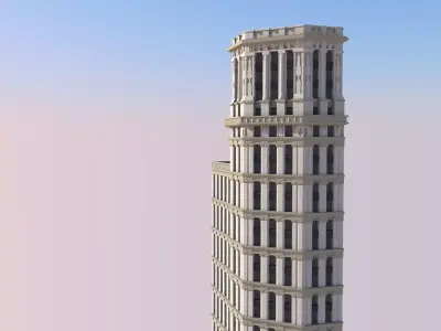 St Paul Building Free 3D print model