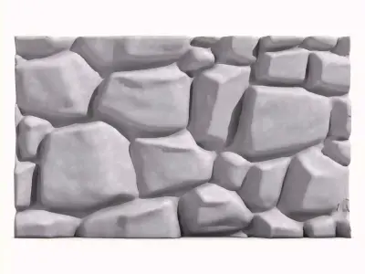 Medieval Stone Wall Pack 10 Modular Wall Segments