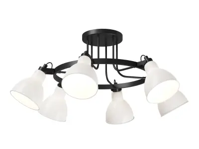 761060 Acrobata Lightstar Ceiling chandelier 3D model