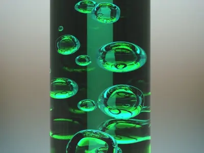 Lava lamp 3D model