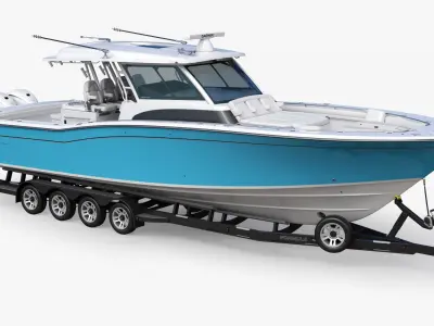  Grady White Canyon 456 Boat and Trailer 