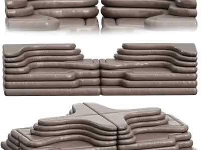 De Sede Terazza Sofa by Ubald Klug 3D model