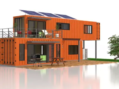 Container Villa  3D model