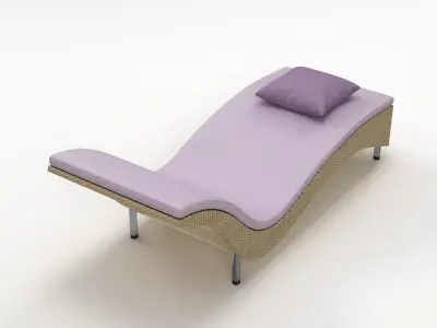 Sun Lounger 3D model