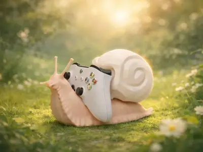 SkullSnail Controller Stand 3D print model