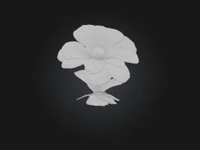 RoboFlower Model Low-poly 3D model