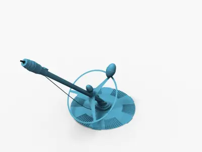 vacuum cleaner 3D model