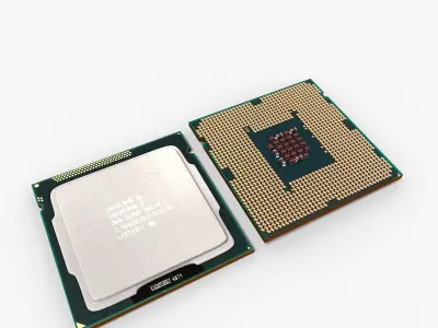 Intel Celeron G465 3D model