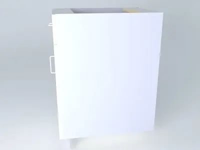 B1D1D cabinet Free 3D model