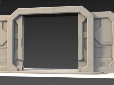 ENTRY GATE  3D model