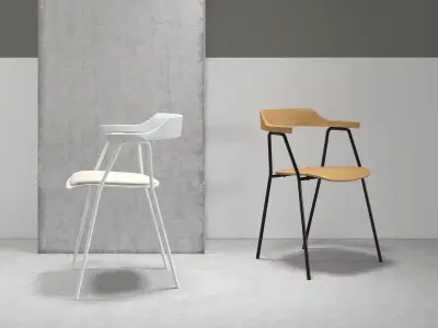 4455 Chair 3D model