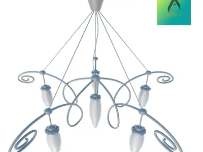 Pendant Lamp LK Design 3D print model
