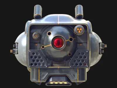 Sci-Fi Drone 3D model