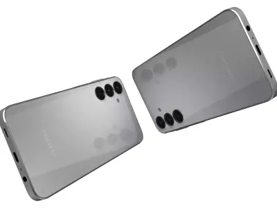 Samsung Galaxy A16 4G Light Gray High Poly 3D model