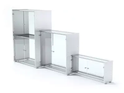 Glass Cabinet 3D model