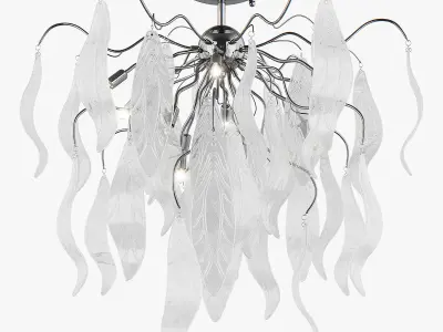 79312x Vetro Lightstar Chandelier 3D model