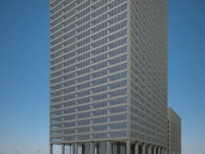 Skyscraper 07 3D model
