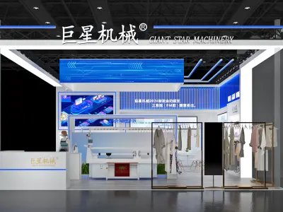 Booth Exhibition Stand Stall 8x9m Height 440cm 3 Open 3D model 3D model