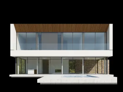 Modern Villa Design 011 3D model