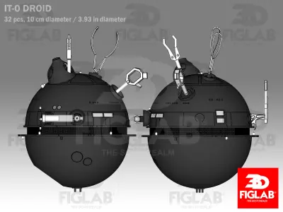 IT-0 INTERROGATOR DROID 3D model