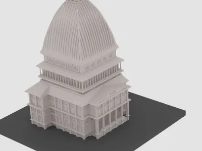 Mole Antonelliana 3D model