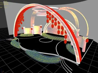 Carnival stage 42 3D model