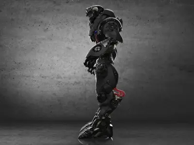 Sci-Fi Robot 3D model