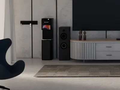 Living room 3D model 77