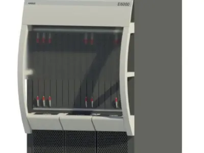 ARRISE6000 refrigerator with glass door 3D model