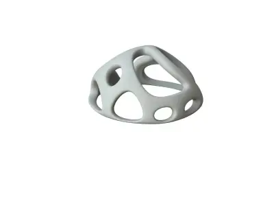 SciFi Cube Object No 46227 Low Poly Shape Low-poly 3D model