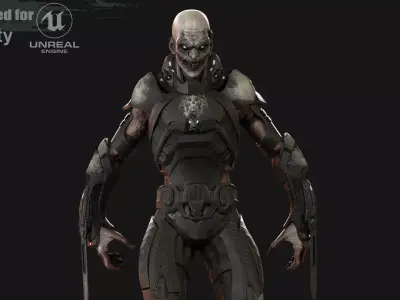 WestlandReaper7 Low-poly 3D model