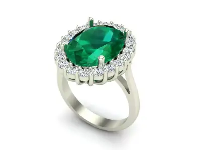 Jewelry ring 400 3D print model