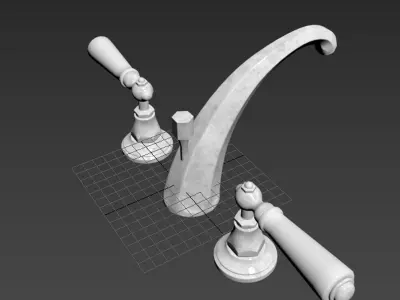 Charleston with lever 3D model