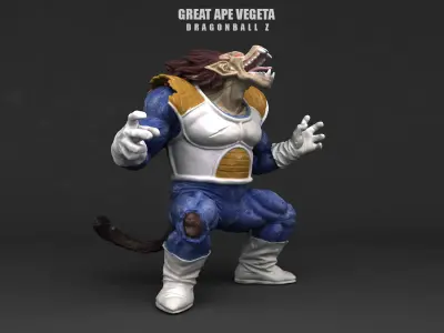 VEGETA Great Ape 3D model
