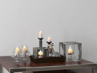 Archmodels vol 155 - high quality interior props 3D model