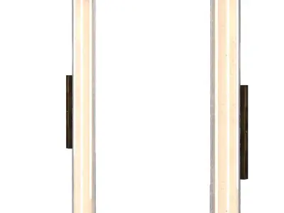 Eos Contemporary Columnar Wall Sconce 3D model