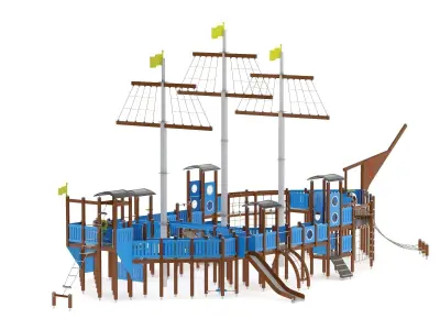 Lapsset Santa Maria 3D model