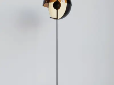 Theia P LED Floor Lamp by Mathias Hahn from Marset 3D model