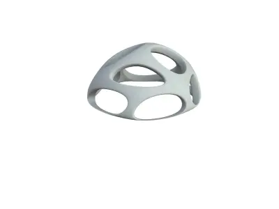 SciFi Cube Object No 52257 Low Poly Shape Low-poly 3D model